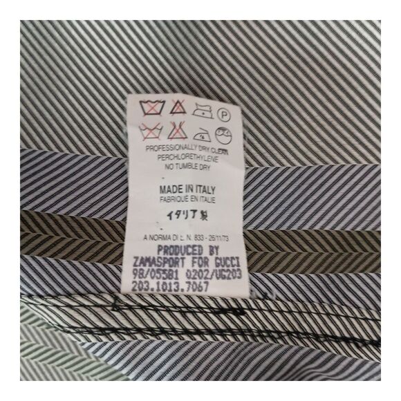 Gucci Shirt Long Sleeve Snaps Collared Silk Blend Black Womens 40/US 4 - Picture 4 of 6